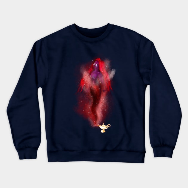 Genie Crewneck Sweatshirt by theerraticmind